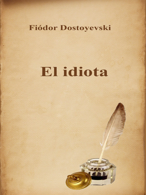 Cover image for El idiota